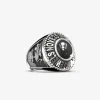 ANELLO CELEBRATIVO TONDO MINI PERSONALIZZABILE IN ARGENTO