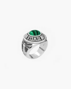 ANELLO CELEBRATIVO TONDO PERSONALIZZABILE IN ARGENTO