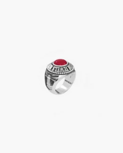 ANELLO CELEBRATIVO TONDO MINI PERSONALIZZABILE IN ARGENTO