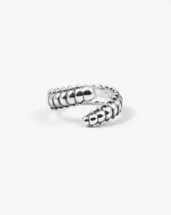 ANELLO CENTIPEDE IN ARGENTO