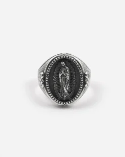 ANELLO CHEVALIER MADONNA GUADALUPE IN ARGENTO