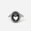 ANELLO CHEVALIER OVALE CUORE EX-VOTO