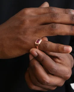 ANELLO CHEVALIER PINK PUNCH PLACCATO ORO ROSA