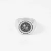 ANELLO CHEVALIER QUADRATO PERSONALIZZABILE CON SEGNI ZODIACALI