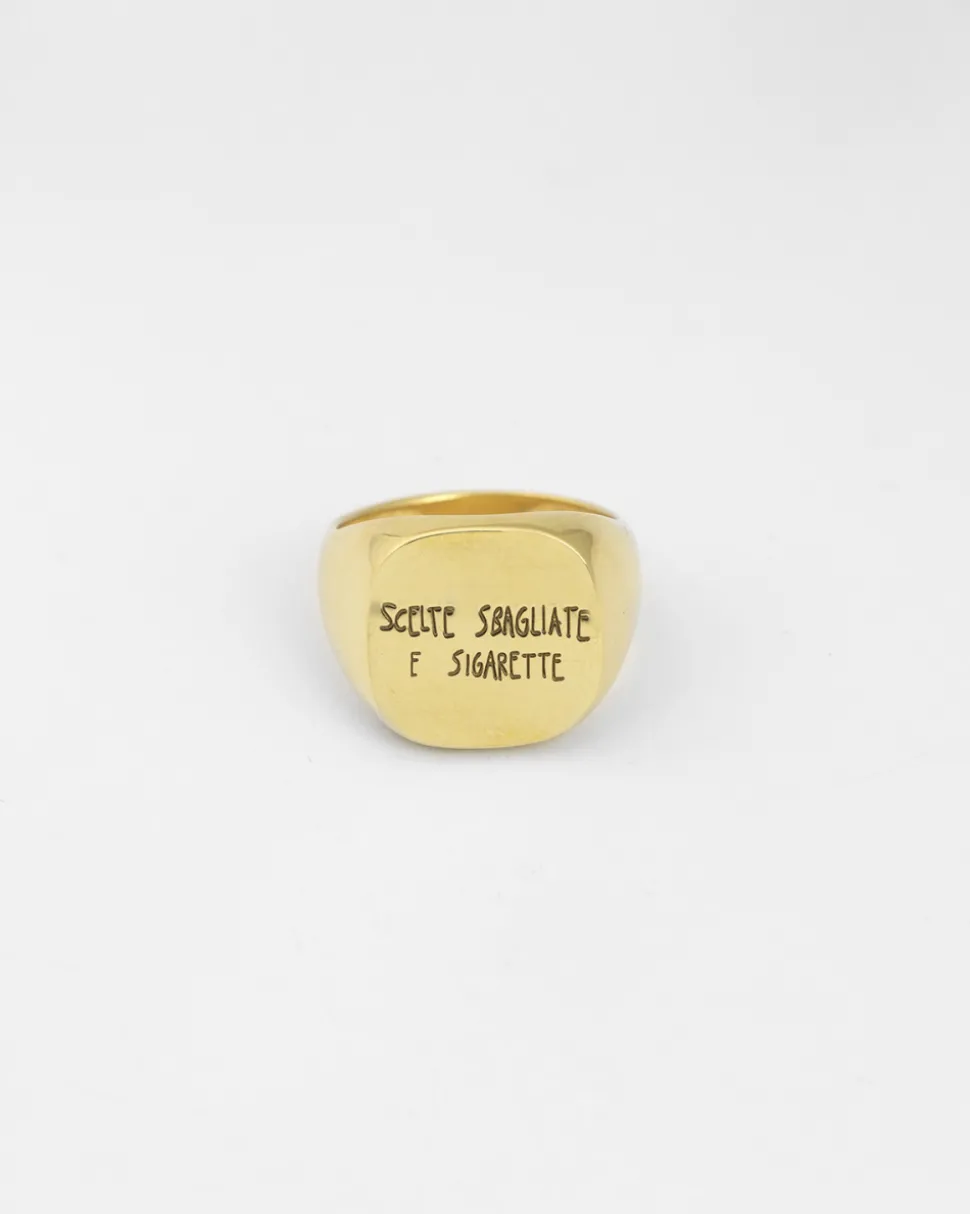ANELLO CHEVALIER QUADRATO SMUSSATO CSC