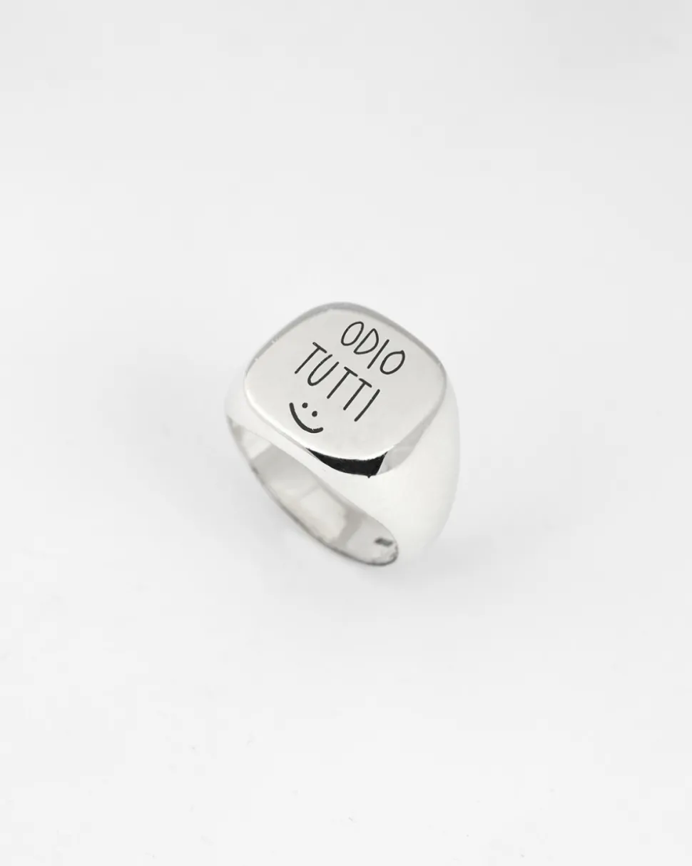 ANELLO CHEVALIER QUADRATO SMUSSATO CSC