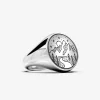 ANELLO CHEVALIER TONDO CON INCISIONE PERSONALIZZATA