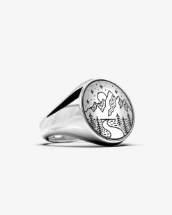 ANELLO CHEVALIER TONDO CON INCISIONE PERSONALIZZATA