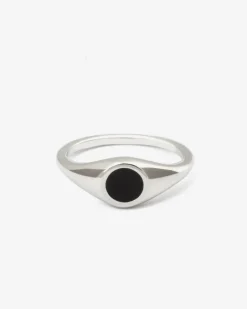 ANELLO CHEVALIER TONDO DA MIGNOLO SMALTATO