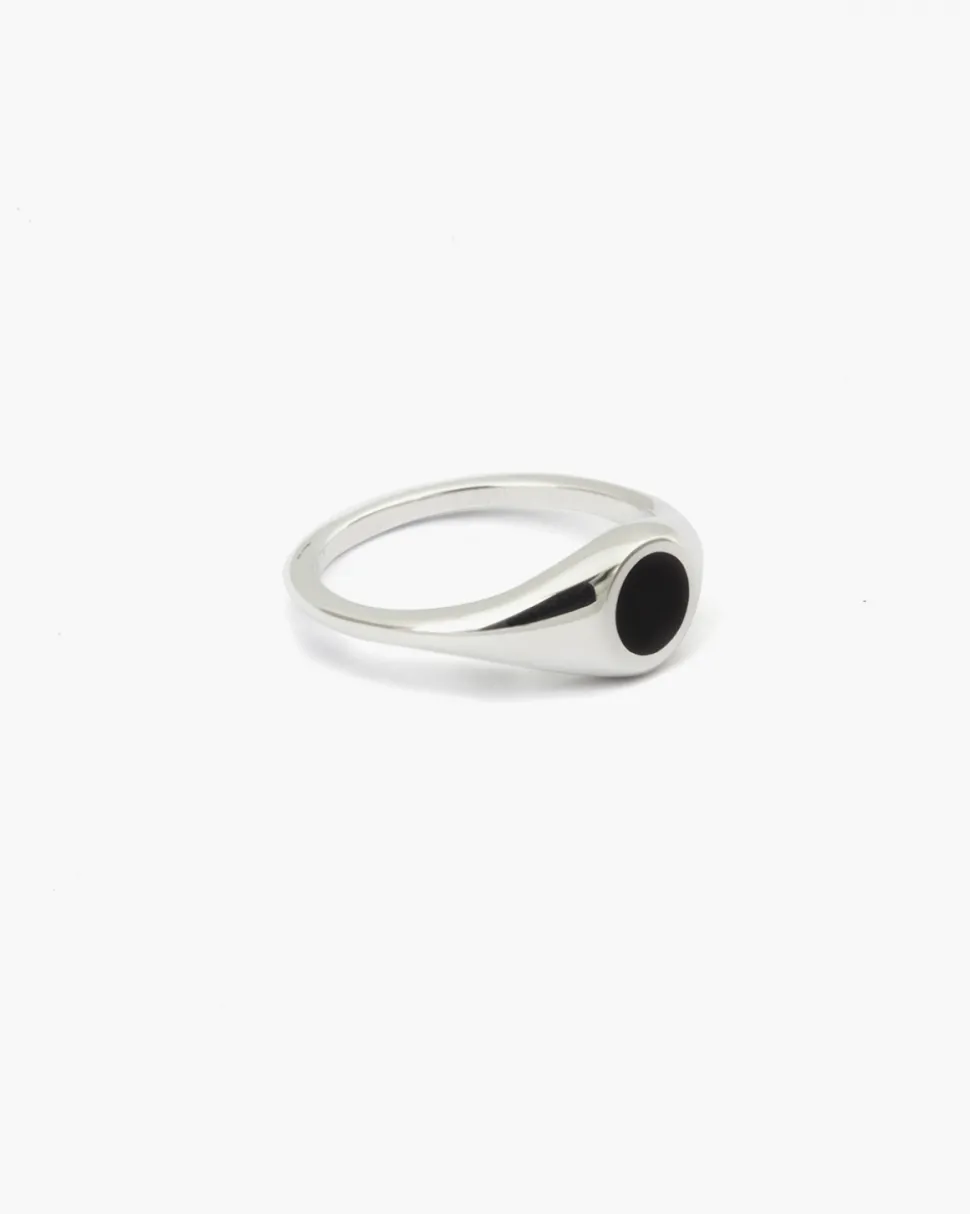 ANELLO CHEVALIER TONDO DA MIGNOLO SMALTATO