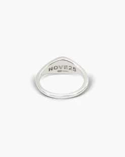 ANELLO CHEVALIER TONDO DA MIGNOLO SMALTATO