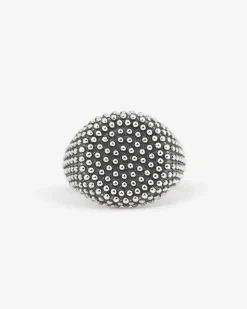 ANELLO CHEVALIER TONDO PUNTINATO DA MIGNOLO