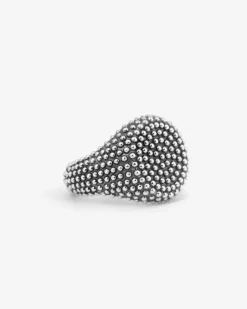 ANELLO CHEVALIER TONDO PUNTINATO DA MIGNOLO
