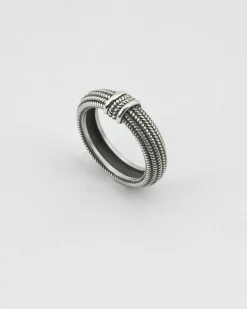 ANELLO FEDE MAGNA GRECIA IN ARGENTO