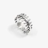 ANELLO FEDE OSSEUS IN ARGENTO