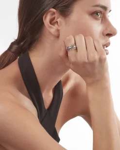 ANELLO FEDE OSSEUS IN ARGENTO