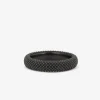ANELLO FEDE PUNTINATA TOTAL BLACK