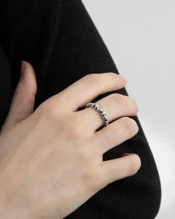 ANELLO FEDINA MATCHY CON PATTERN CUORI IN ARGENTO