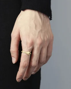 ANELLO FEDINA TAROCCHI GLI AMANTI PLACCATA ORO
