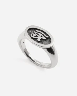 ANELLO FEDONA EYE OF HORUS IN ARGENTO