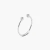 ANELLO PIERCING SFERE IN ARGENTO