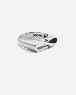 ANELLO PROPAGANDA W/ NOVE25 IN ARGENTO