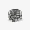 ANELLO TESCHIO PUNTINATO