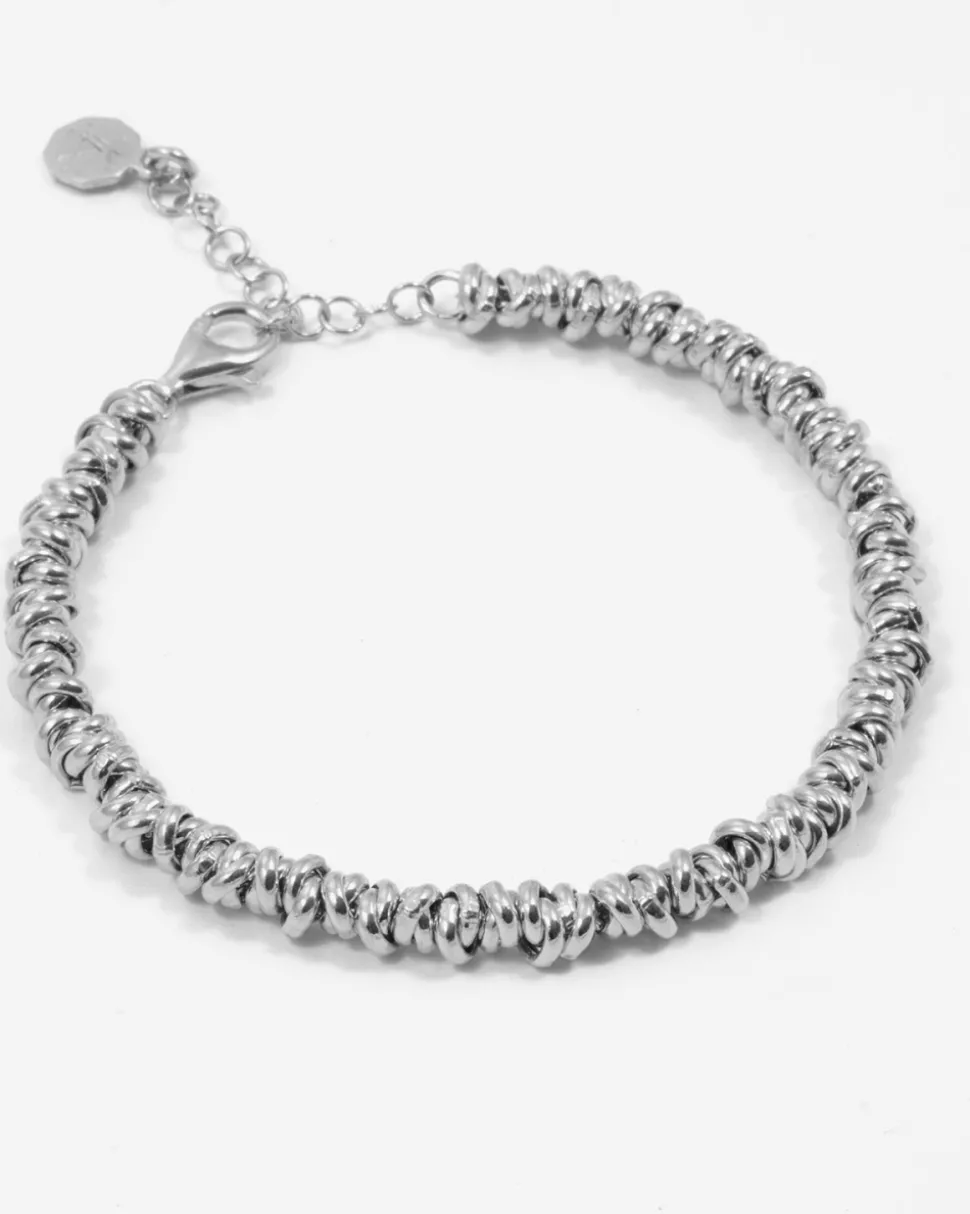BRACCIALE ANELLINI IN ARGENTO