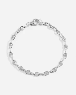 BRACCIALE CATENA SEA DROPS CON BRILLANTI