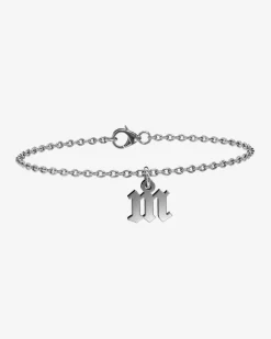 BRACCIALE CON LETTERA INIZIALE PENDENTE