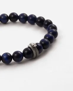 BRACCIALE CON PIETRE INTER X NOVE25