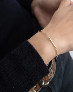 BRACCIALE GOLDEN BARS PLACCATO ORO