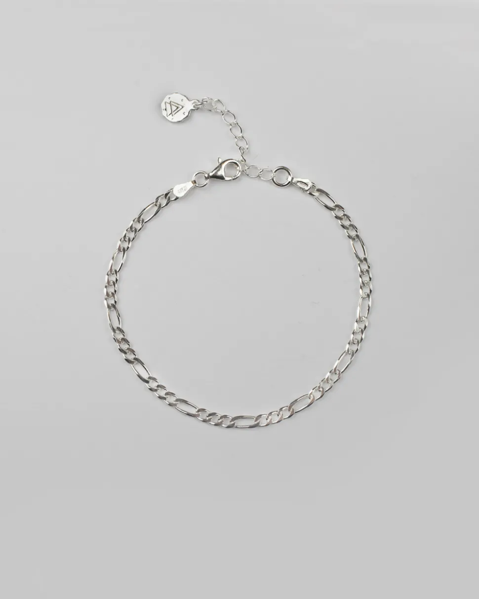 BRACCIALE GRUMETTA 080 3+1 IN ARGENTO