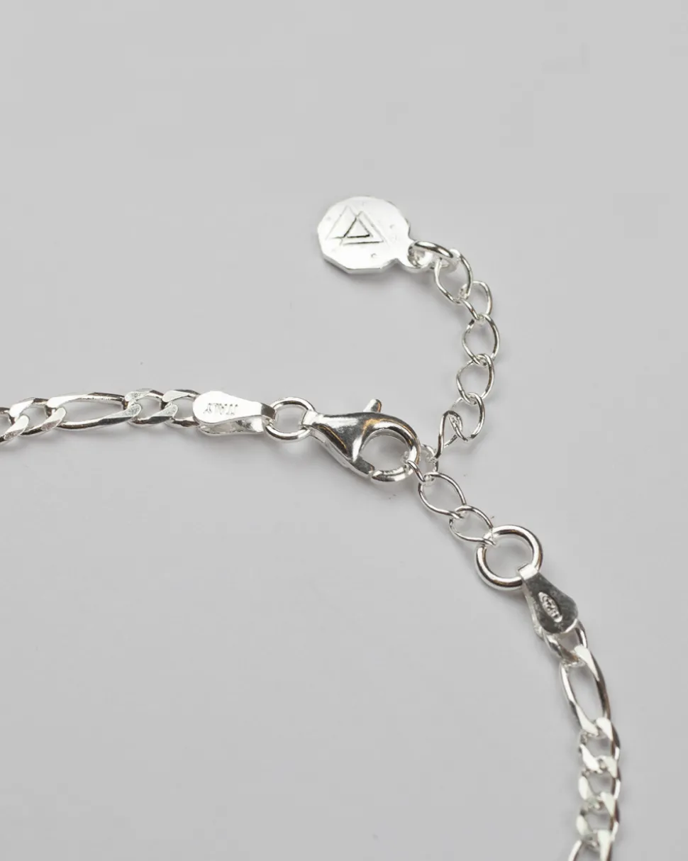 BRACCIALE GRUMETTA 080 3+1 IN ARGENTO