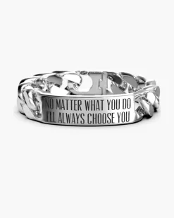 BRACCIALE GRUMETTA 450 CON INCISIONE PERSONALIZZATA