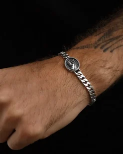 BRACCIALE GRUMETTA NETTUNO BOLOGNA FC IN ARGENTO