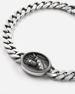 BRACCIALE GRUMETTA NETTUNO BOLOGNA FC IN ARGENTO