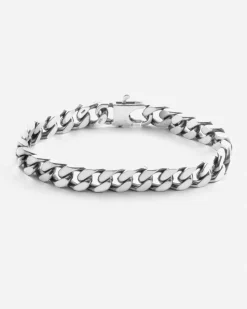 BRACCIALE GRUMETTA QUADRATA FILO 300 IN ARGENTO