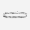 BRACCIALE GRUMETTA QUADRATA FILO 150 IN ARGENTO