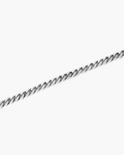 BRACCIALE GRUMETTA QUADRATA FILO 250 IN ARGENTO