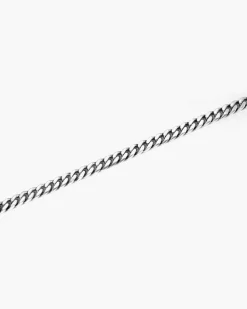 BRACCIALE GRUMETTA QUADRATA FILO 200 IN ARGENTO