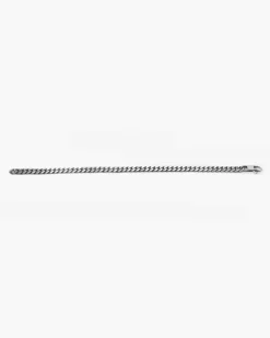 BRACCIALE GRUMETTA QUADRATA FILO 150 IN ARGENTO