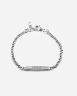 BRACCIALE ICE BREEZE IN ARGENTO CON BRILLANTI