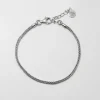BRACCIALE IN ARGENTO CODA DI VOLPE
