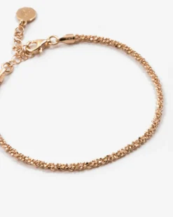 BRACCIALE LUCE PLACCATO ORO ROSA