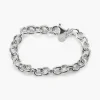 BRACCIALE MAGLIA FORZATINA 200 IN ARGENTO
