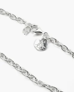 BRACCIALE MAGLIA FORZATINA 080 IN ARGENTO