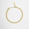 BRACCIALE MAGLIA GRANCHIO PLACCATO ORO
