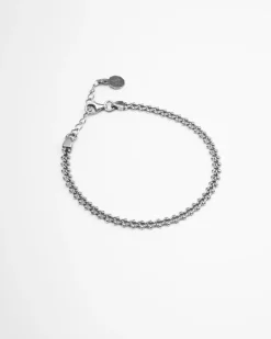 BRACCIALE MAGLIA GRANCHIO IN ARGENTO