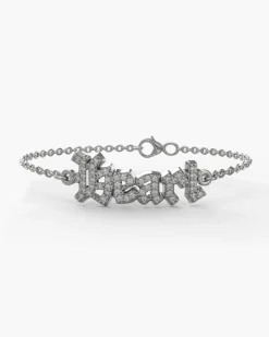 BRACCIALE NOME FORZATINA MY SHINY NAME PERSONALIZZABILE